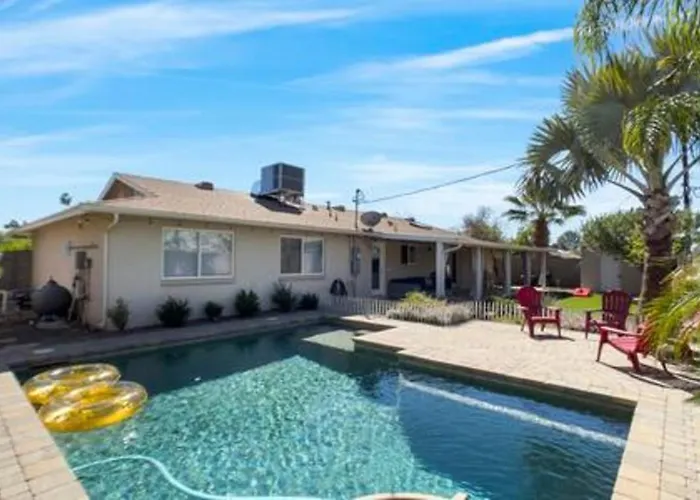 Holiday home 1710 N Sunset - Pool 7 Beds Parking Wifi Full Patio Foosball